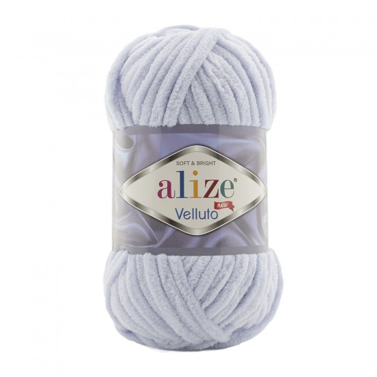 Alize Velluto 416 Gri