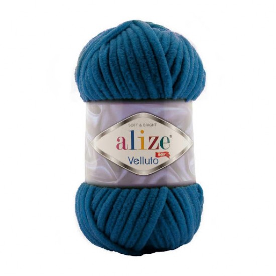 Alize Velluto  646 Mikanos Mavi
