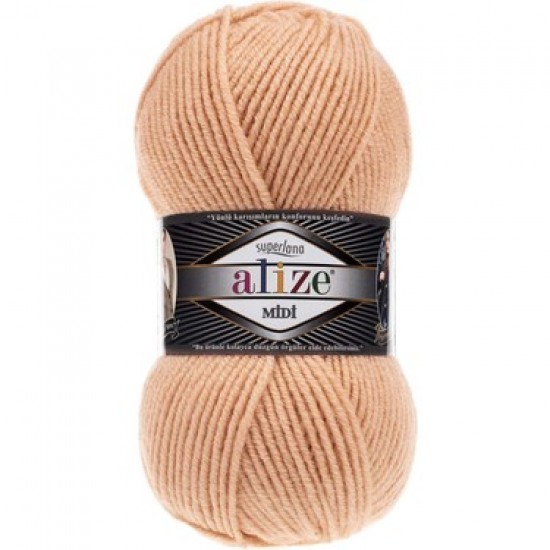 Alize Superlana Midi 502 Krem Karamel Alize Superlana Midi 502 Krem Karamel