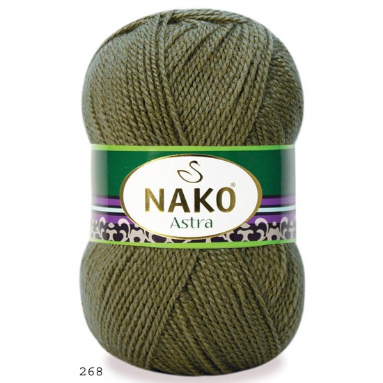 Nako Astra 268 Askeri Yeşil Nako Astra 268 Askeri Yeşil