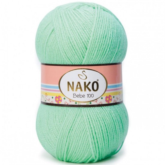 Nako Bebe 100 Nil Yeşili 2587 Nako Bebe 100 Nil Yeşili 2587