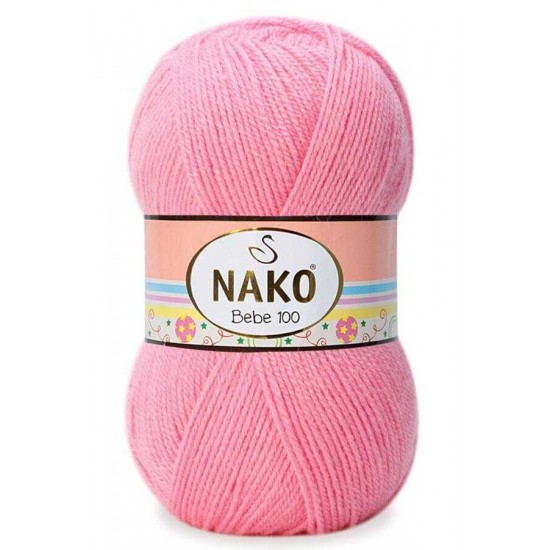 Nako Bebe 100 Şeftali Çiçeği 4430 Nako Bebe 100 Şeftali Çiçeği 4430
