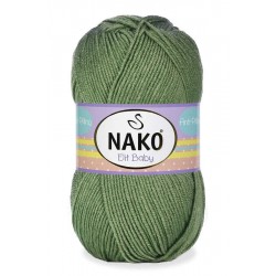 Nako Elit Baby 10307 Nilüfer Yaprağı Nako Elit Baby 10307 Nilüfer Yaprağı