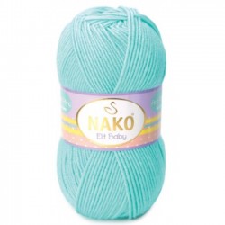 Nako Elit Baby 10535 Açık Turkuaz Nako Elit Baby 10535 Açık Turkuaz