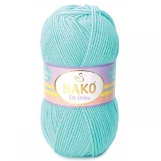 Nako Elit Baby 10535 Açık Turkuaz Nako Elit Baby 10535 Açık Turkuaz
