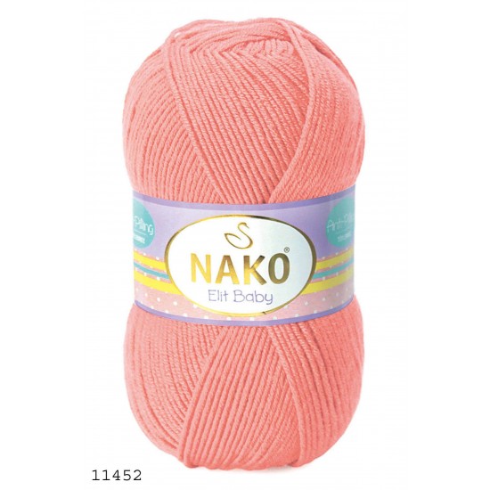 Nako Elit Baby 11452 Açık Koral Nako Elit Baby 11452 Açık Koral