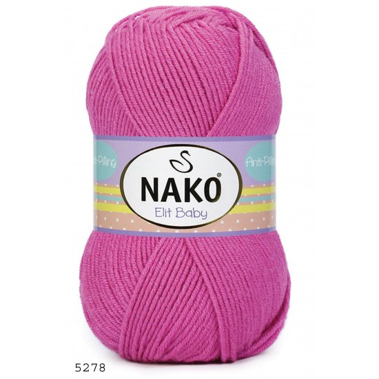 Nako Elit Baby 5278 Çöl Gülü Nako Elit Baby 5278 Çöl Gülü
