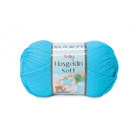 Nako Hoşgeldin Soft 5014 Turkuaz Nako Hoşgeldin Soft 5014 Turkuaz