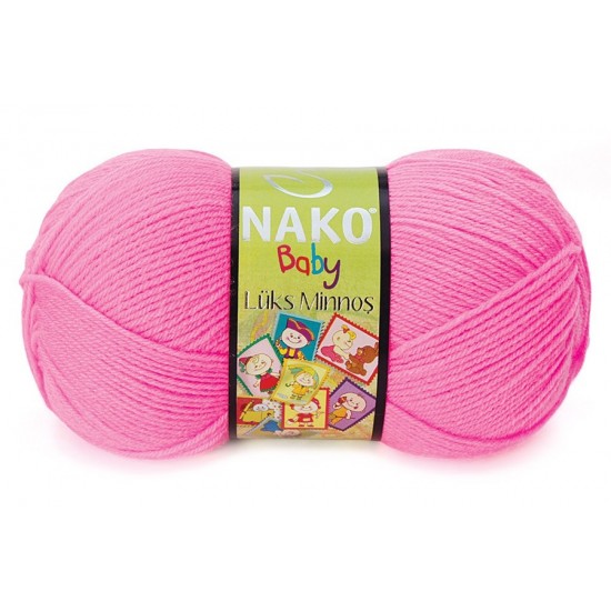 Nako Lüks Minnoş 11158 Neon Pembe Nako Lüks Minnoş 11158 Neon Pembe