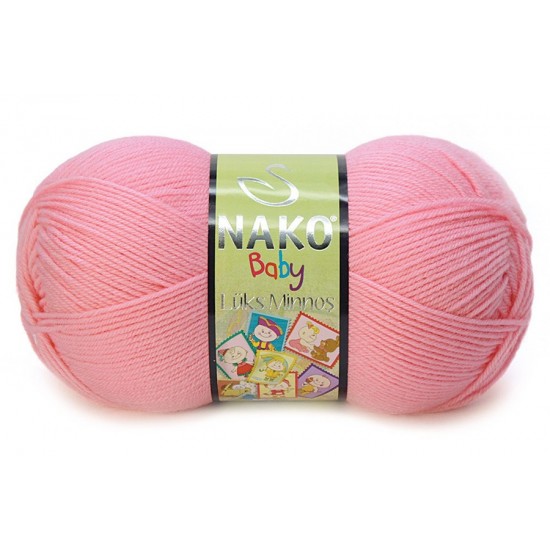 Nako Lüks Minnoş 2244 Barby Pembe Nako Lüks Minnoş 2244 Barby Pembe
