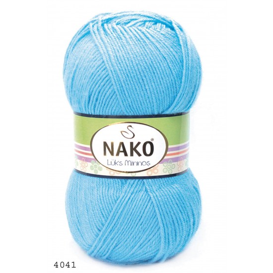 Nako Lüks Minnoş 4041 Bebek Mavi Nako Lüks Minnoş 4041 Bebek Mavi