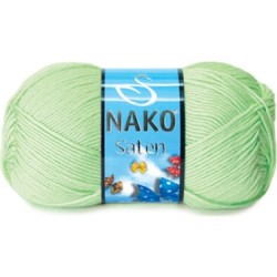 Nako Saten 10154 Açık Yeşil Nako Saten 10154 Açık Yeşil