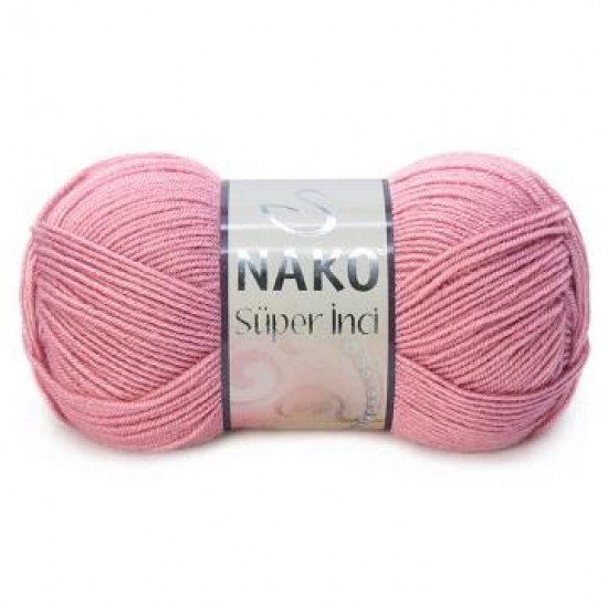 Nako Süper İnci 275 Gül Kurusu Nako Süper İnci 275 Gül Kurusu