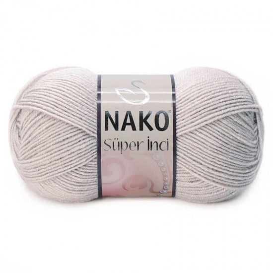 Nako Süper İnci 3079 Pembeli Gri Nako Süper İnci 3079 Pembeli Gri