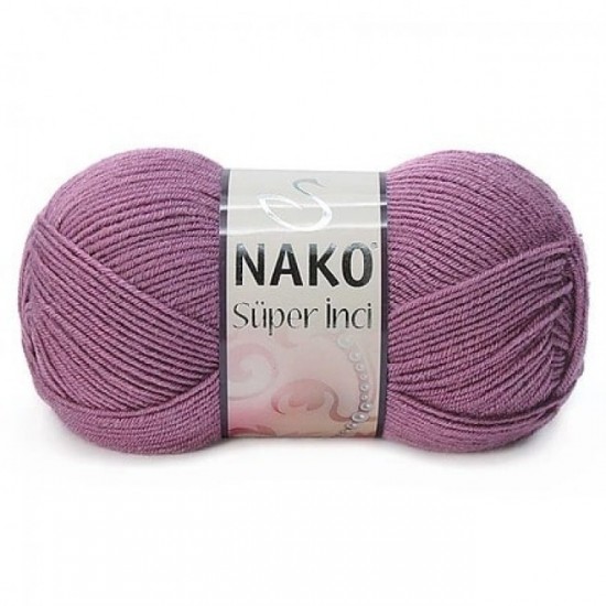 Nako Süper İnci 569 Koyu Gül Kurusu Nako Süper İnci 569 Koyu Gül Kurusu