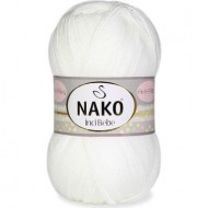 Nako İnci Bebe 208 Beyaz Nako İnci Bebe 208 Beyaz