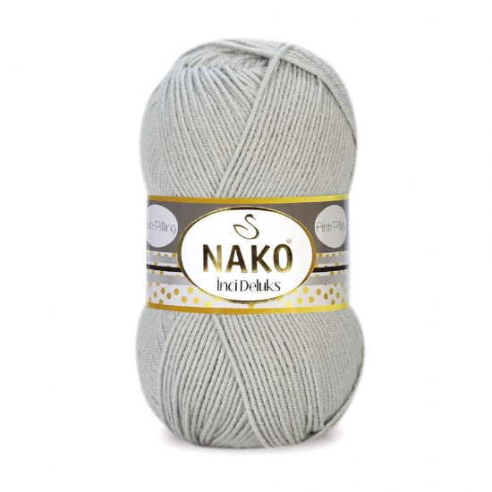 Nako İnci Deluks 10914 Metal Gri Nako İnci Deluks 10914 Metal Gri
