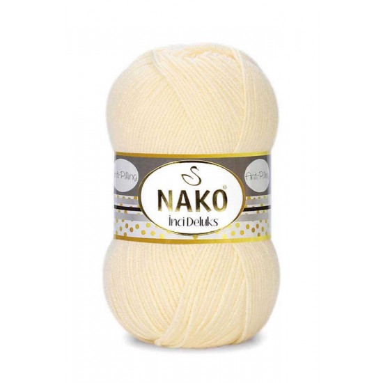 Nako İnci Deluks 11454 Krem Nako İnci Deluks 11454 Krem
