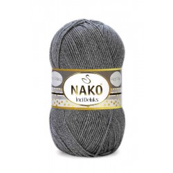 Nako İnci Deluks 194 Gri Melanj