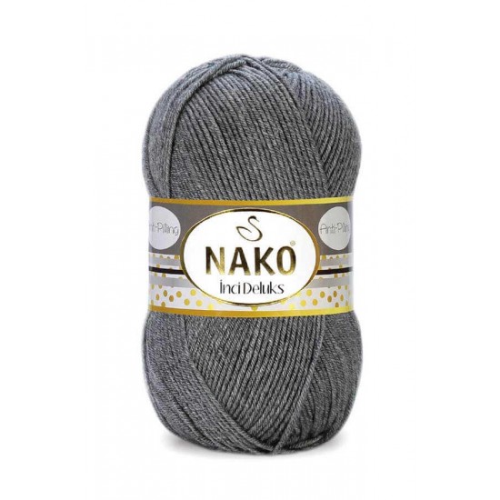 Nako İnci Deluks 194 Gri Melanj Nako İnci Deluks 194 Gri Melanj