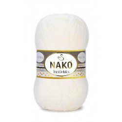 Nako İnci Deluks 208 Beyaz Nako İnci Deluks 208 Beyaz