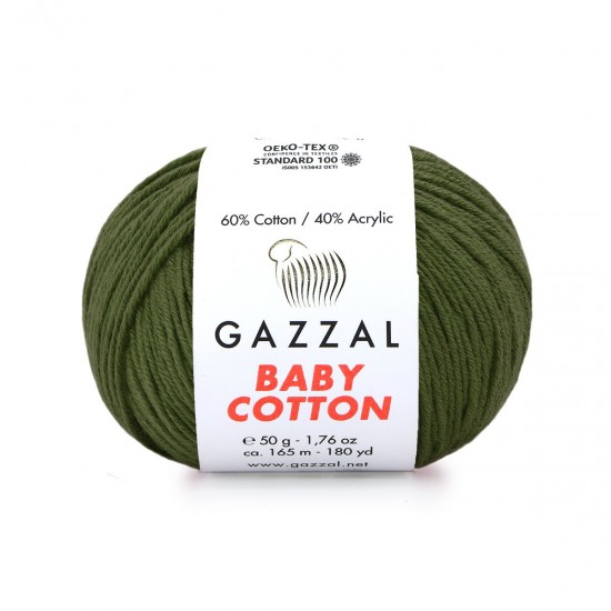 Gazzal Baby Cotton 3463 (50 gr) Gazzal Baby Cotton 3463 (50 gr)