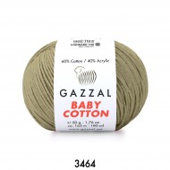 Gazzal Baby Cotton 3464 (50 gr) Gazzal Baby Cotton 3464 (50 gr)