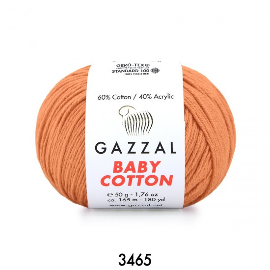 Gazzal Baby Cotton 3465 (50 gr) Gazzal Baby Cotton 3465 (50 gr)