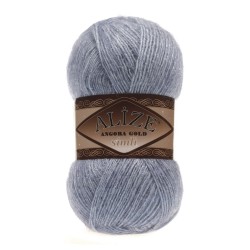 Alize Angora Gold Sim 221 Denim Melanj Alize Angora Gold Sim 221 Denim Melanj