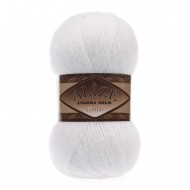 Alize Angora Gold Sim 55 Beyaz Alize Angora Gold Sim 55 Beyaz