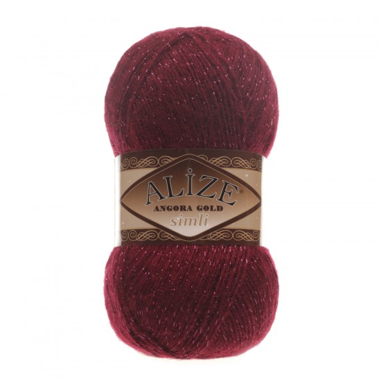 Alize Angora Gold Sim 57 Bordo Alize Angora Gold Sim 57 Bordo