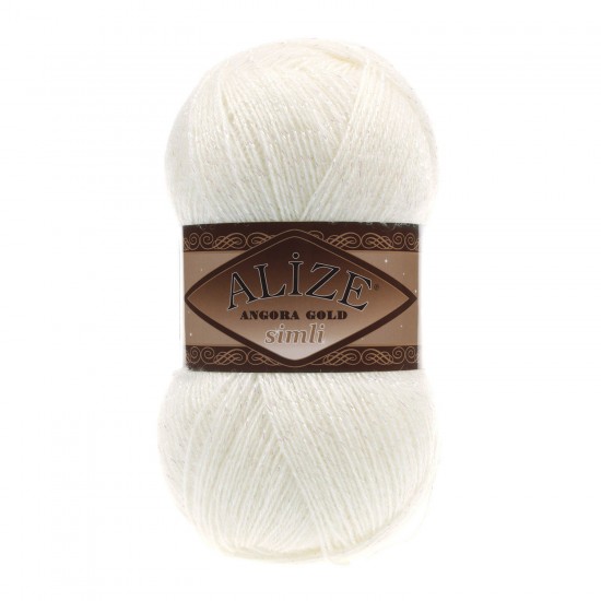 Alize Angora Gold Sim 62 Açık Krem Alize Angora Gold Sim 62 Açık Krem