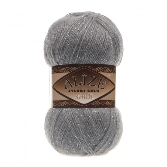 Alize Angora Gold Sim 87 Kömür Gri Alize Angora Gold Sim 87 Kömür Gri