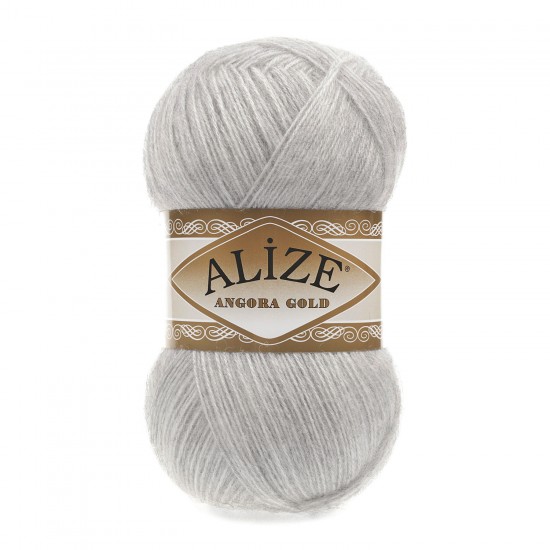 Alize Angora Gold 208 Açık Gri Melanj Alize Angora Gold 208 Açık Gri Melanj
