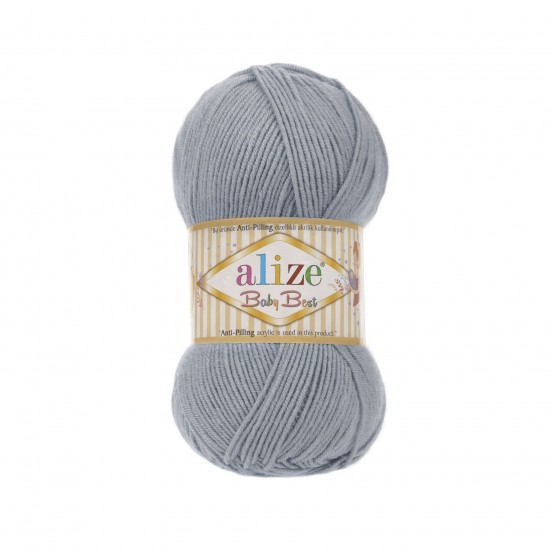 Alize Baby Best 119 Gümüş Gri Alize Baby Best 119 Gümüş Gri