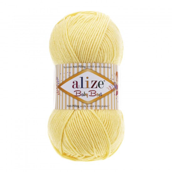 Alize Baby Best 250 Açık Sarı Alize Baby Best 250 Açık Sarı
