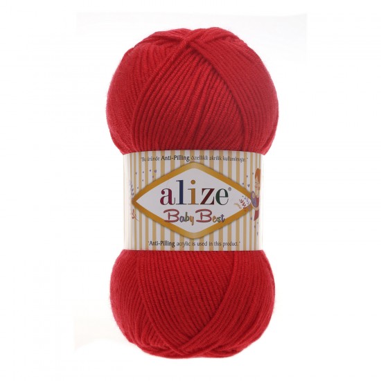 Alize Baby Best 56 Kırmızı Alize Baby Best 56 Kırmızı
