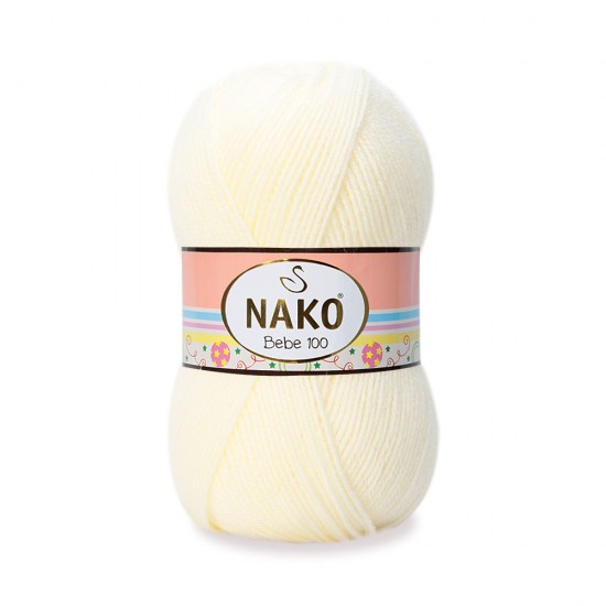 Nako Bebe 100 Krem 256 Nako Bebe 100 Krem 256