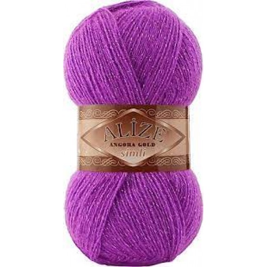 Alize Angora Gold Sim 133 Violet Alize Angora Gold Sim 133 Violet