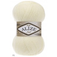 Alize Şal Sim 01 Krem Alize Şal Sim 01 Krem